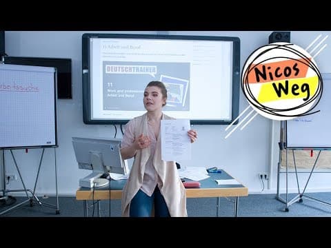 Deutsch lernen (A2) | Nicos Weg | Folge 50: Bewerbung